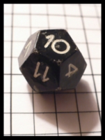 Dice : Dice - DM Collection - Armory Black Opaque 2nd Generation D12 Extra - Ebay Nov 2010